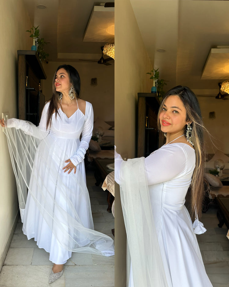 Summer special white suit
