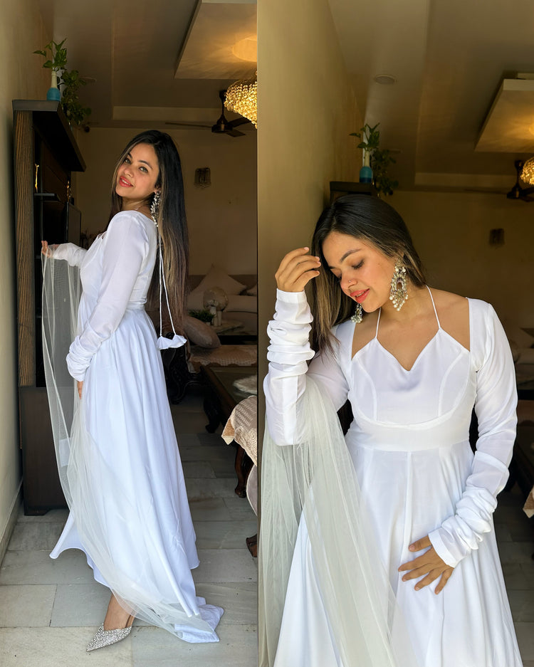 Summer special white suit