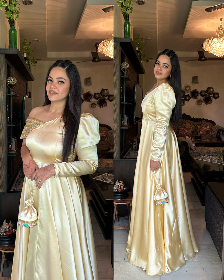 Champaigne gold gown