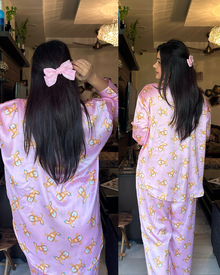 Baby pink nightsuit