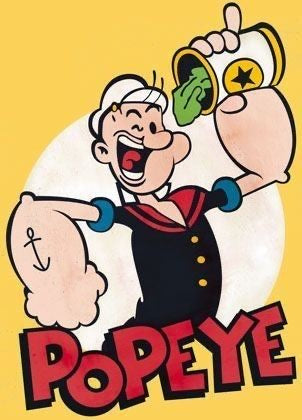 Popeye shirt dress