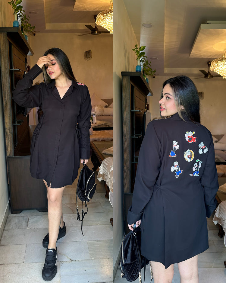 Popeye shirt dress