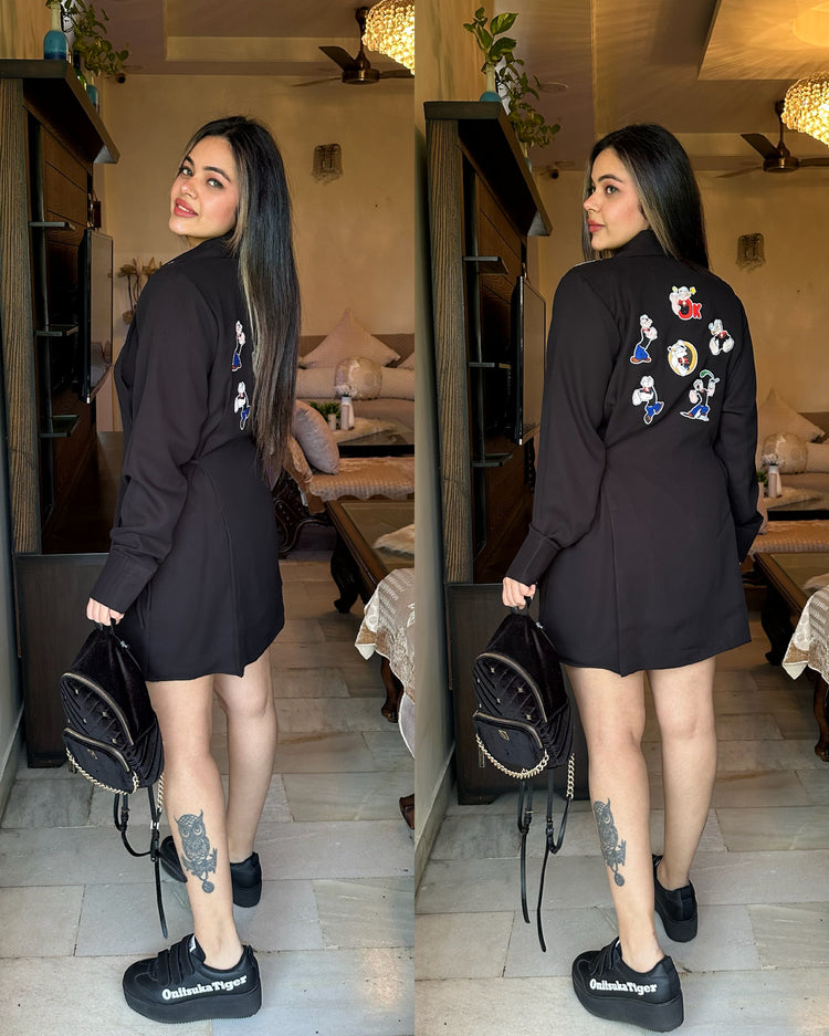 Popeye shirt dress