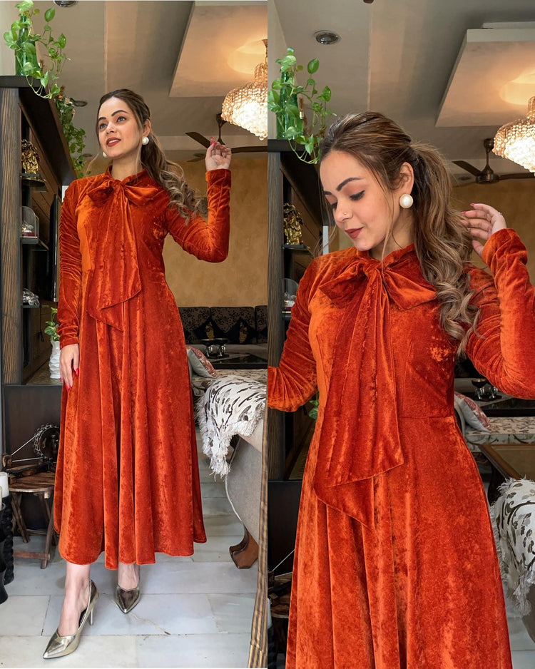 Velvet maxi