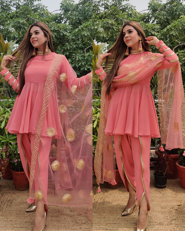 Peachy peach karwachauth special