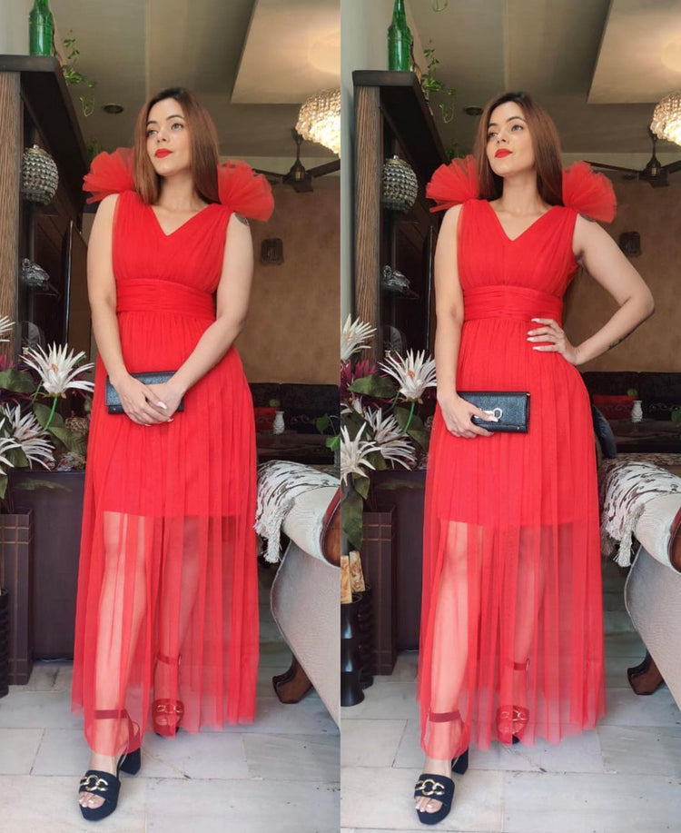 Red fairy dress