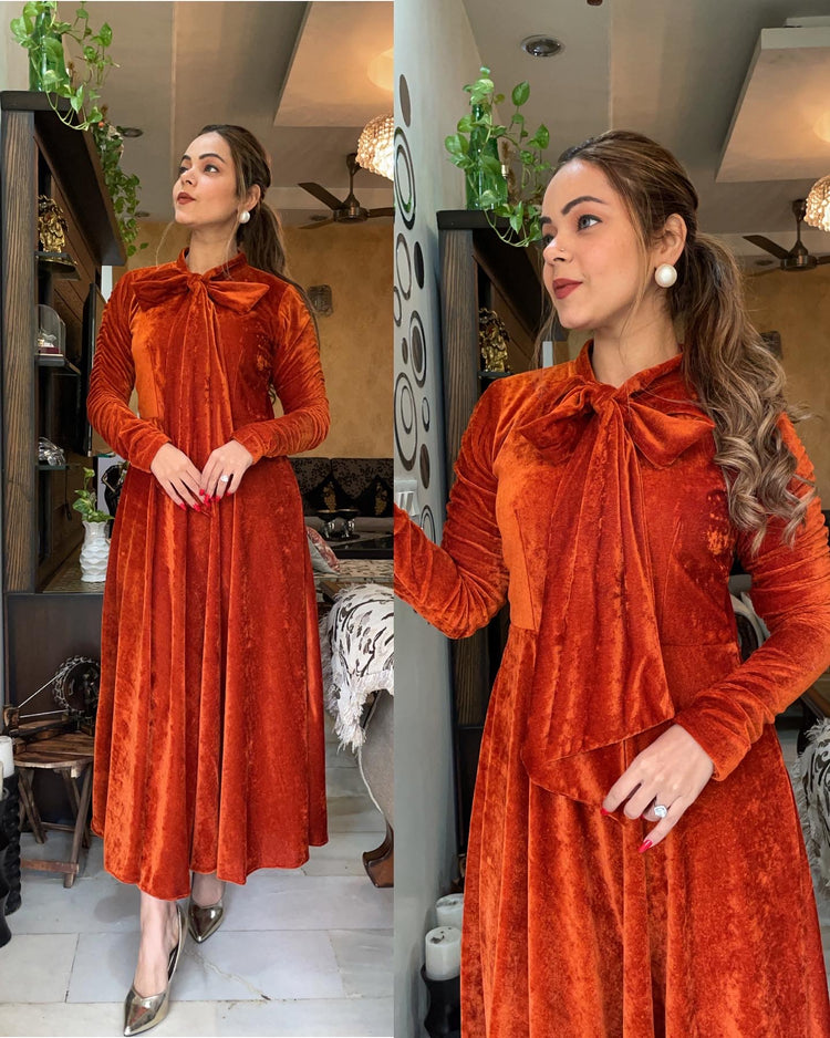 Velvet maxi