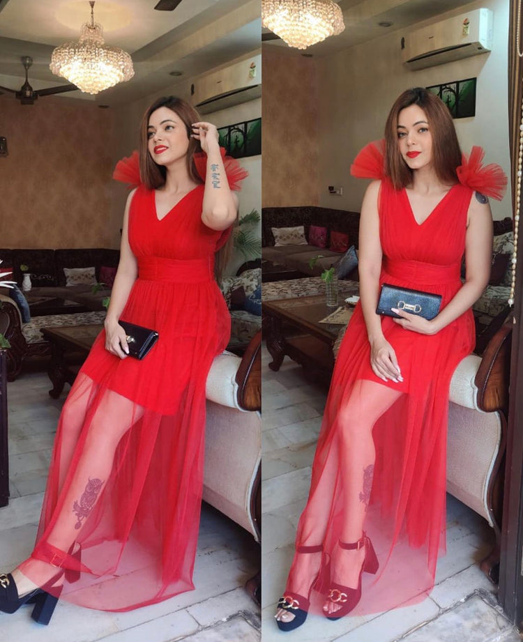 Red fairy dress