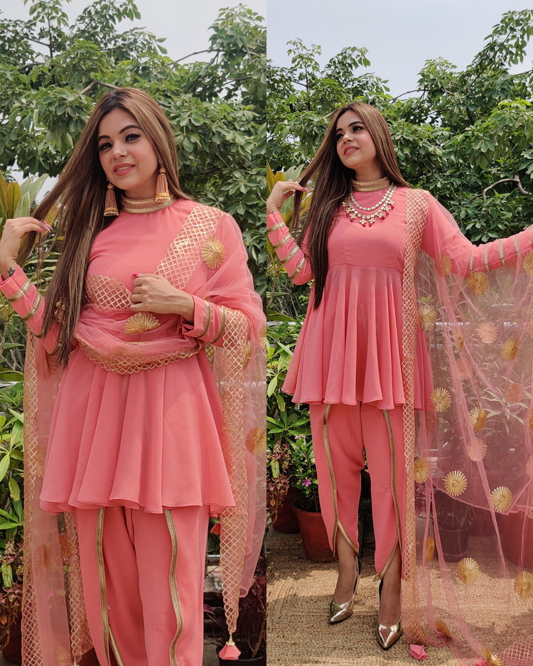 Peachy peach karwachauth special