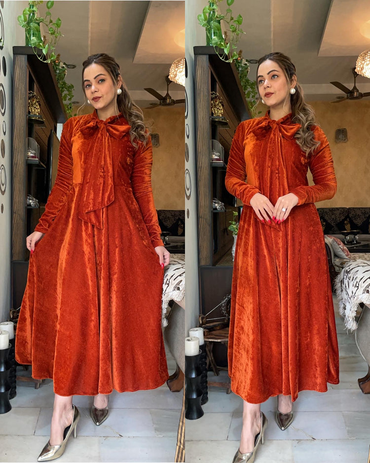 Velvet maxi