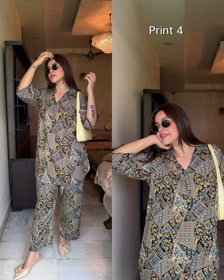 Pure rayon cotton printed sets