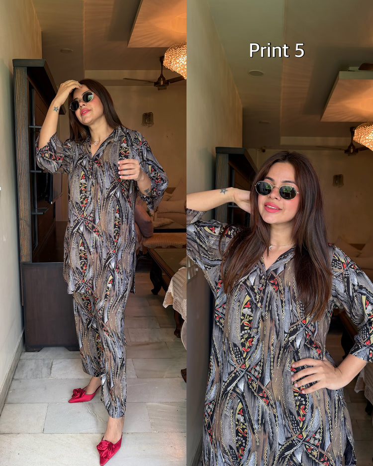 Pure rayon cotton printed sets