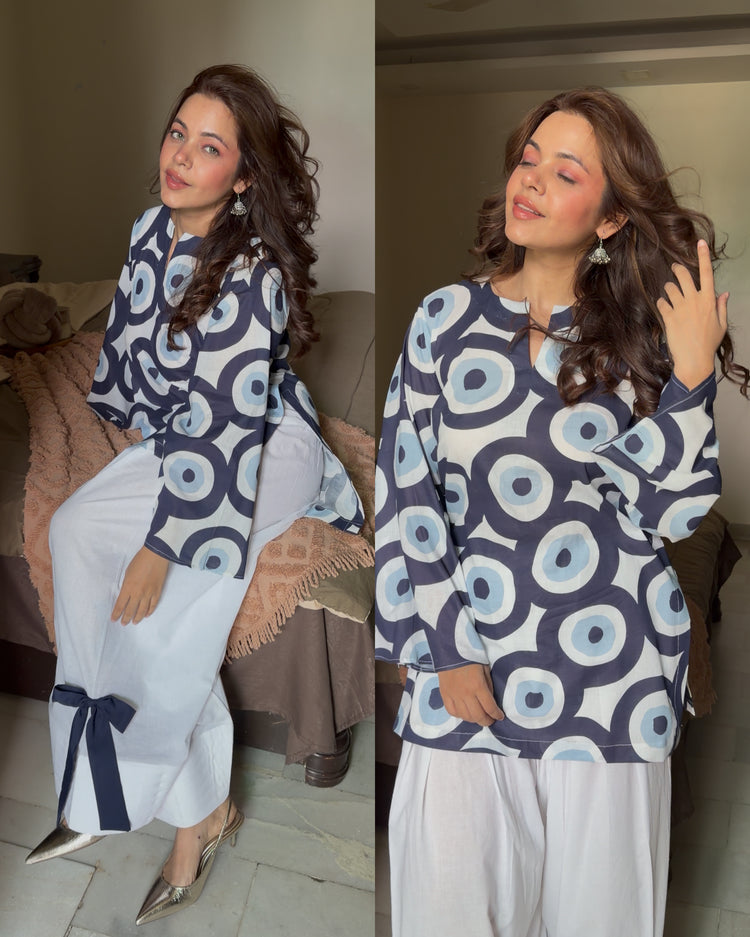 Evil eye farsi bow set
