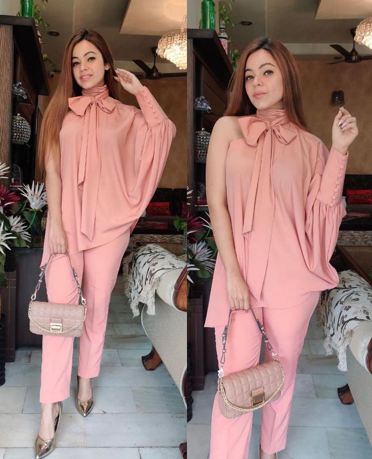 Peach knot set